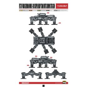 Modelcollect 1:72 FIST OF WAR Sturmahubitze 380mm E-100 