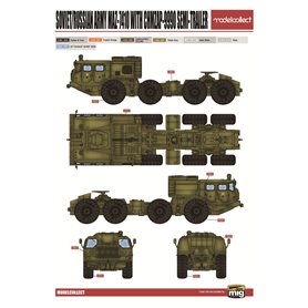 Modelcollect 1:72 MAZ-7410 z CHMZAP-9990