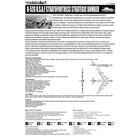 Modelcollect UA72202 B-52G U.S.A.F Stratofortress