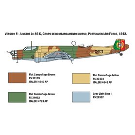 Italeri 1391 1/72 Junkers JU-84 E-1/E-2
