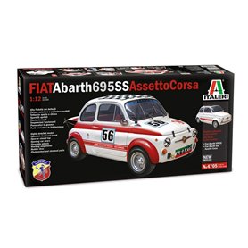 Italeri 4705 1/12 Fiat Abarth 595