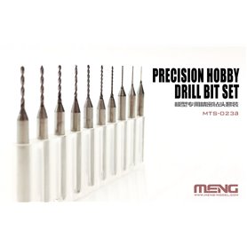 Meng MTS-023a Precision Hobby Drill Bit Set