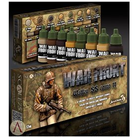 Scale 75 Zestaw farb WAFFEN SS CAMO II Paint Set