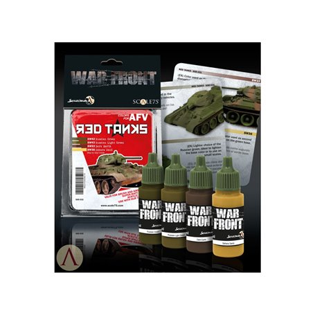 Scale 75 Zestaw farb RED TANKS Paint Set