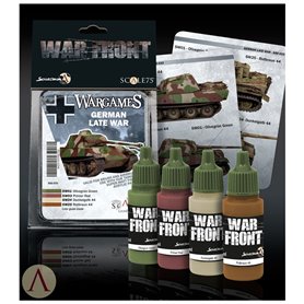 Scale 75 Zestaw farb GERMAN LATE WAR Paint Set