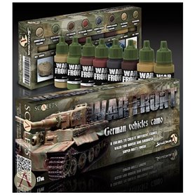 Scale 75 Zestaw farb GERMAN VEHICLES CAMO Paint Set