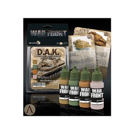 Scale 75 Zestaw farb DAK COLORS FOR AFV / 4 x 17ml
