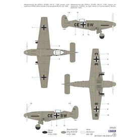 Special Hobby 1:72 Messerschmitt Me-209 V-4