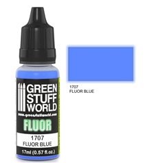 Green Stuff World Farba akrylowa FLUOR PAINT BLUE / 17ml