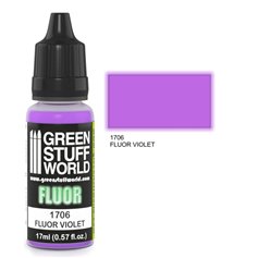 Green Stuff World Farba akrylowa FLUOR PAINT VIOLET / 17ml