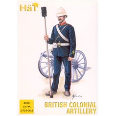 Hat 8210 Colonial Artillery | 6 figurines |