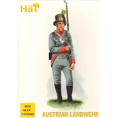 HaT 1:72 AUSTRIAN LANDWEHR | 60 figurines |