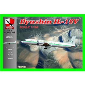 Big Model 1:144 IL-18V DAALLO AIRPLINES