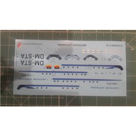 Big Model 1:144 IL-18V DEUTSCHE LUFTHANZA