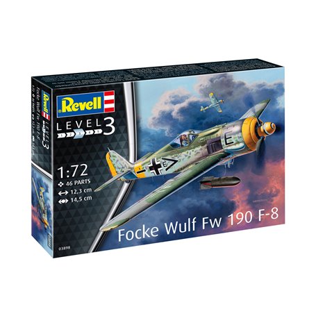 Revell 63898 Model Set Focke Wulf Fw190 F-8 1/72