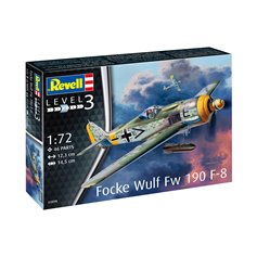 Revell 1:72 Focke Wulf Fw190 F-8 - MODEL SET - w/paints 