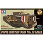 Tamiya 48214 RC WWI British tank Mark Mk.IV Male