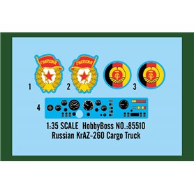 Hobby Boss 85510 Russian KrAZ-260 Cargo Truck