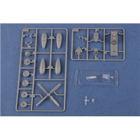 Hobby Boss 1:48 North American P-51D Mustang YELLOW NOSE