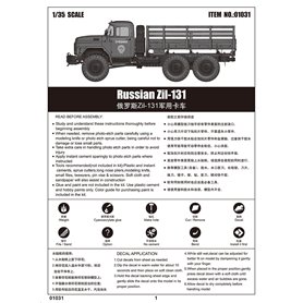 Trumpeter 01031 Russian Zil-131