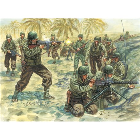 Italeri 6120 1:72 WWII - U.S. Infantry