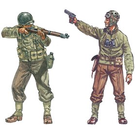Italeri 6120 1:72 WWII - U.S. Infantry