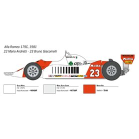 Italeri 1:12 Alfa Romeo 179/179C