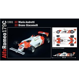 Italeri 1:12 Alfa Romeo 179/179C