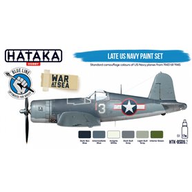 Hataka BLUE-LINE Zestaw farb LATE US NAVY