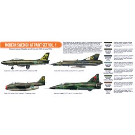 Hataka CS101 Modern Swedish AF paint set v.1