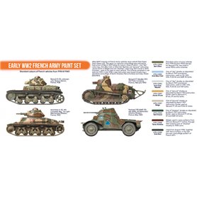 Hataka CS21 Early WW2 French Army paint set