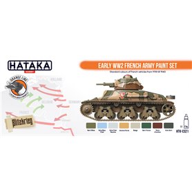 Hataka CS21 Early WW2 French Army paint set