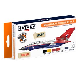 Hataka CS85 Modern Royal Air Force paint set v.4