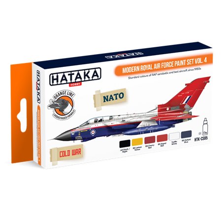 Hataka ORANGE-LINE Zestaw farb MODERN ROYAL AIR FORCE