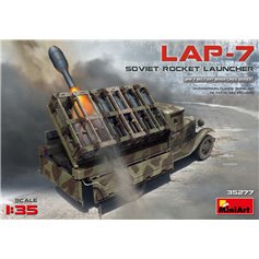 Mini Art 1:35 LAP-7 SOVIET ROCKET LAUNCHER