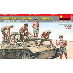 Mini Art 35278 German Tank Crew Africa Korps S.E