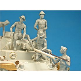 Mini Art 1:35 GERMAN TANK CREW AFRIKA KORPS - SPECIAL EDITION