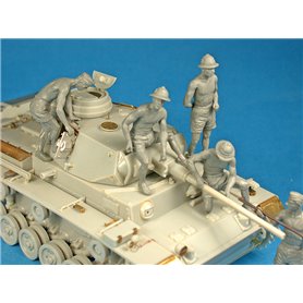 Mini Art 1:35 GERMAN TANK CREW AFRIKA KORPS - SPECIAL EDITION