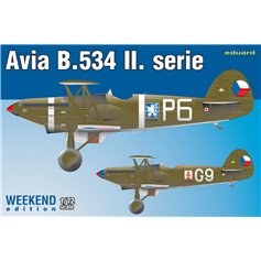 Eduard 1:72 Avia B-534 II. serie