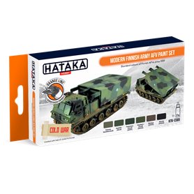 Hataka CS065 ORANGE-LINE Zestaw farb MODERN FINNISH AFV