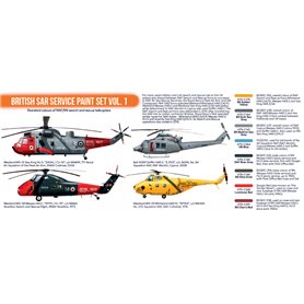 Hataka CS98 British SAR Service paint set vol.1