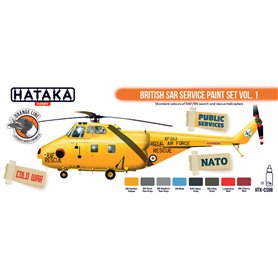 Hataka CS98 British SAR Service paint set vol.1