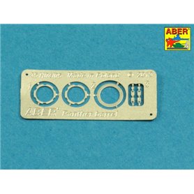 ABER 1:35 Metalowa lufa 75mm z hamulcem wylotowym do Pz.Kpfw.V Ausf.G Panther
