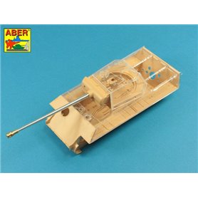 ABER 1:35 Metalowa lufa 75mm z hamulcem wylotowym do Pz.Kpfw.V Ausf.G Panther