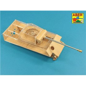 ABER 1:35 Metalowa lufa 75mm z hamulcem wylotowym do Pz.Kpfw.V Ausf.G Panther