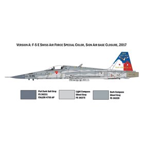 Italeri 1:72 F-5E SWISS AIR FORCE