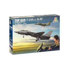 Italeri 1422 1/72 "Top Gun" F-14A vs A-4F