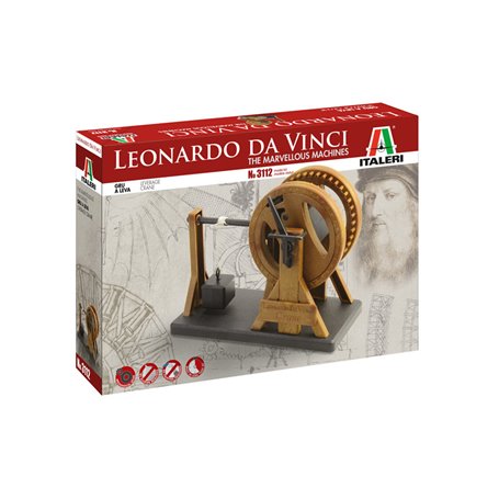 Italeri 3112 Leonardo- Da Vinci Leverage Crane