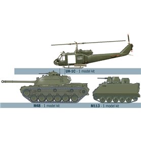 Italeri 6184 1/72 Battleset: Vietnam War 1965
