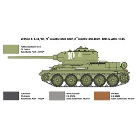 Italeri 6545 1/34 T-34/85 Zavod 183 Mod.44